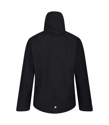 Regatta Mens Birchdale Waterproof Jacket (Black/Magnet) - UTRG9821