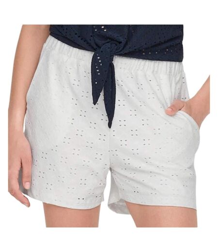 Short blanc femme jdy cathinka - m