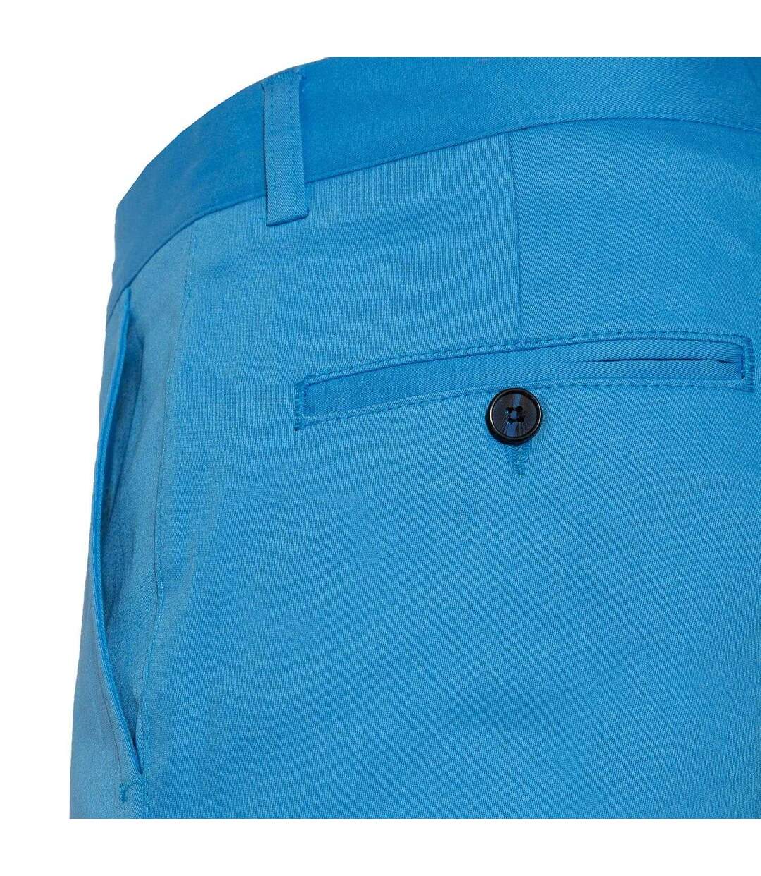 Pantalon Motif/style Uni Homme Bleu Clair Di Selentino-2