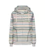 Veste À Capuche Motif/style Rayé Femme Craie Lazy Jacks-1