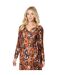 Robe mi-longue femme marron Dorothy Perkins