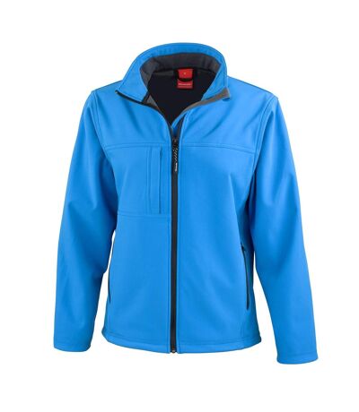 Veste softshell classic femme azur Result