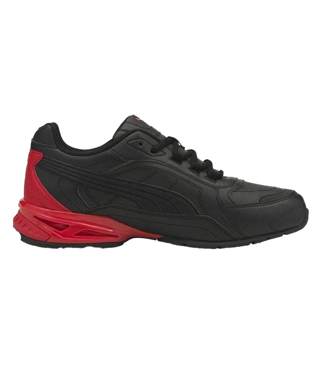 Chaussures Respin Homme Noir Rouge Puma-1