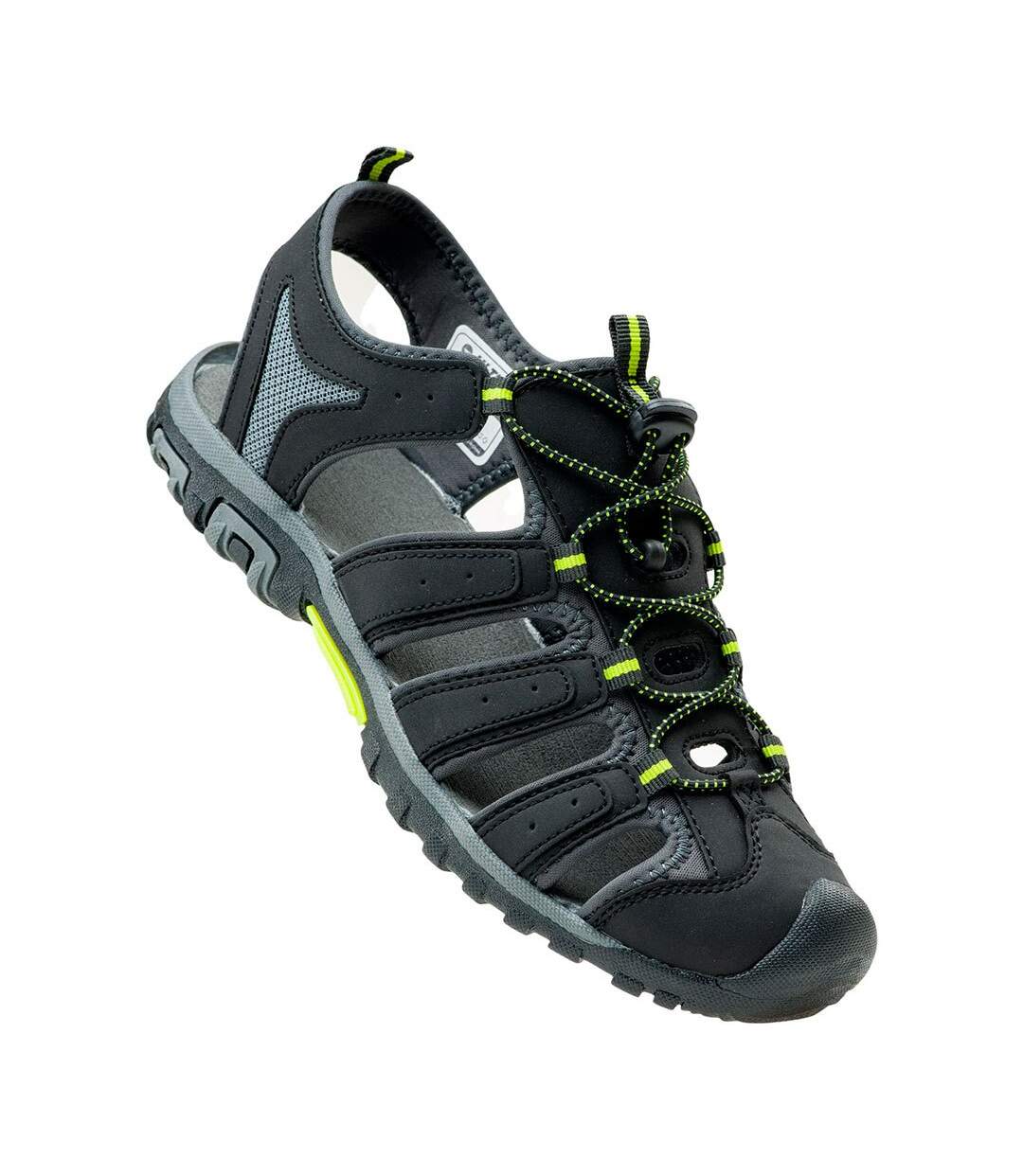 Sandales eritio homme noir / vert clair Hi-Tec-1