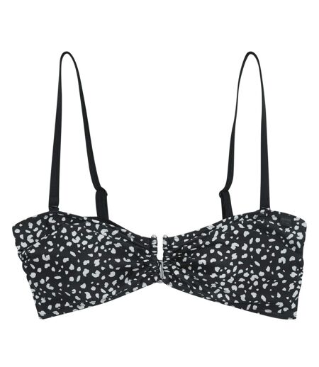Haut De Maillot De Bain Aceana Femme Noir Blanc Regatta