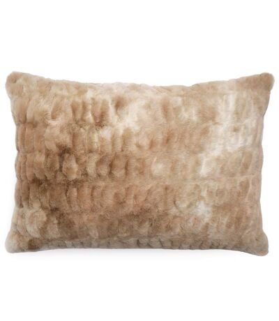 Coussin ZIBELINE en fausse fourrure sur les deux faces