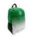 Celtic FC Official Fade Soccer Crest Design Backpack (Green/White) (One Size)