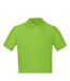 Mens polo shirt lime B&C