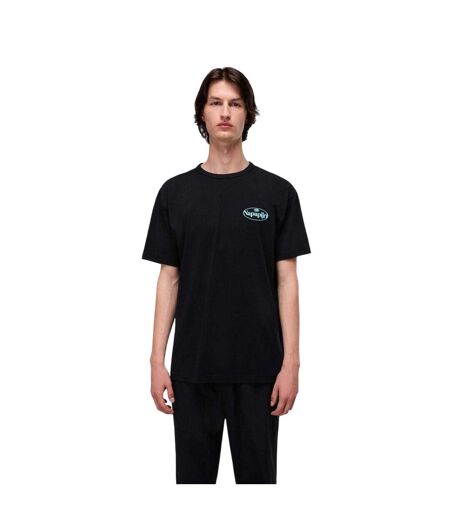 T-shirt Motif/style Graphique Homme Noir Napapijri