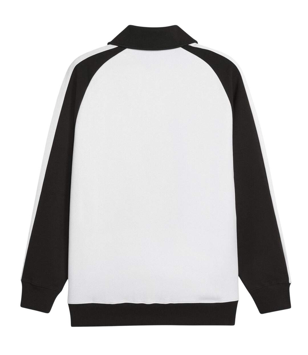 Mens T7 Tracksuit Top White Black Puma-3
