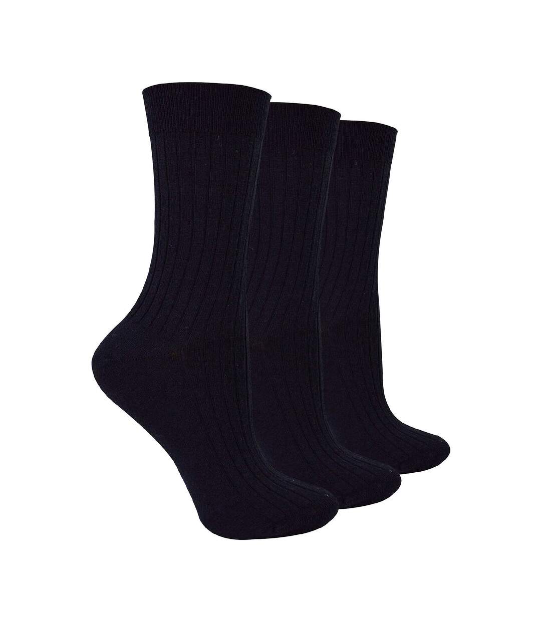 3 Pairs Ladies Merino Wool Winter Thick Cushion Warm Boot Socks-1