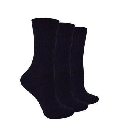 3 Pairs Ladies Merino Wool Winter Thick Cushion Warm Boot Socks
