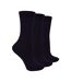3 Pairs Ladies Merino Wool Winter Thick Cushion Warm Boot Socks-1