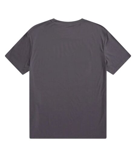 Womens/ladies Sarah Short-sleeved Active T-shirt Charcoal Animal