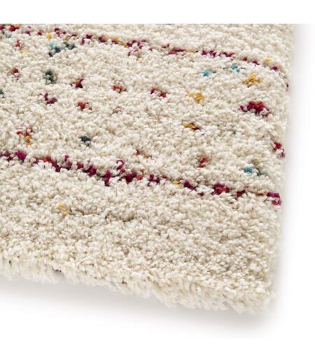 Tapis shaggy tissé motif berbère AMORE 3