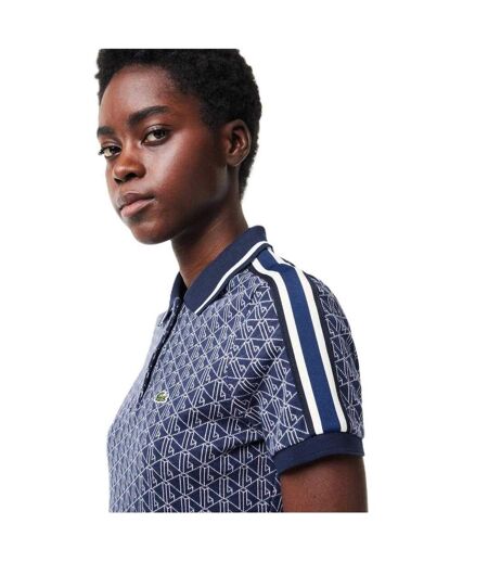 Polo Manches Courtes Femme Bleu Méthyle Lacoste