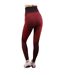 Legging Rusty Femme Noir Rouge Gym Hero-2
