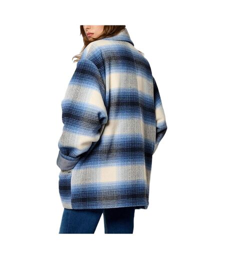 Manteau bleu femme kaporal santo