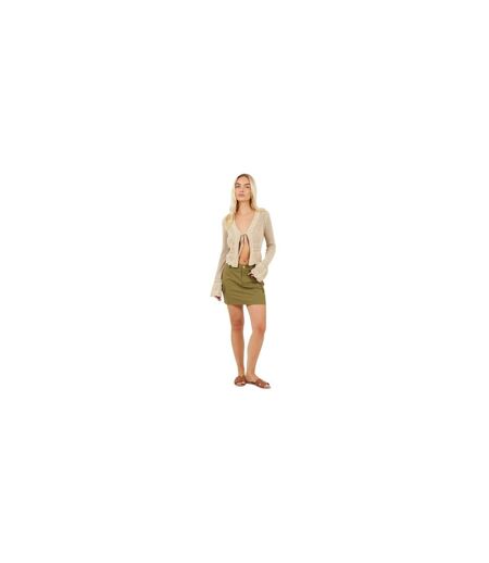 Mini Jupe Femme Vert Kaki Brave Soul