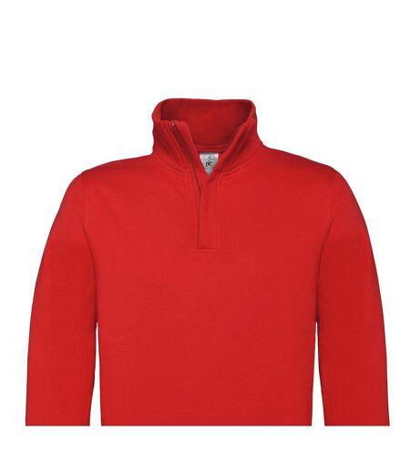 Sweat id.004 homme rouge B&C