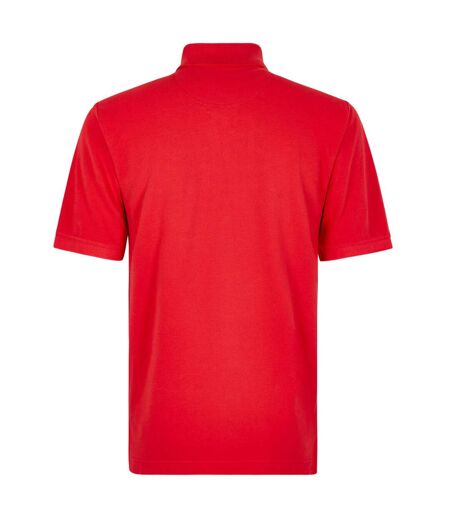 Mens Polo Shirt Tomato Red Kustom Kit