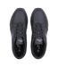 Mens Classic Coated Leather Trainers Navy White Slazenger-4