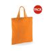 Westford Mill Short Handle Bag For Life (Pack of 2) (Orange) (One Size) - UTRW6990-1