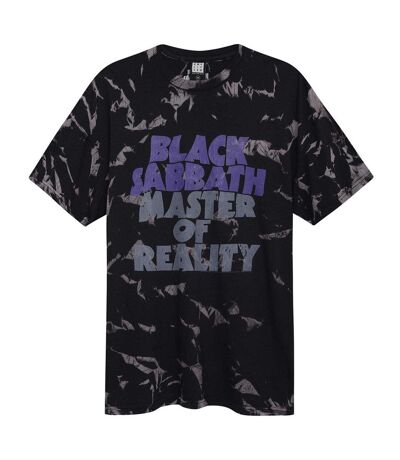 T-shirt masters of reality adulte noir Amplified