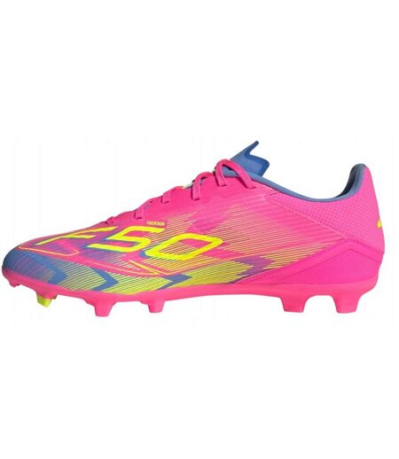 Chaussures De Foot Pour Terrain Ferme League Homme Rose Adidas