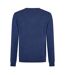 Mens Crew Neck Regular Long-sleeved Sweatshirt Medium Blue Boss-2