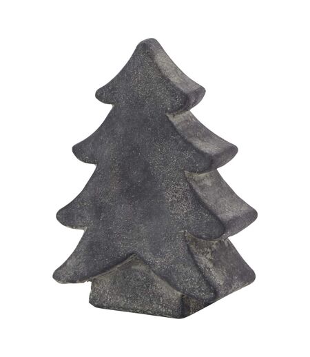 Amalfi christmas tree decoration 24cm x 6cm x 14cm grey Hill Interiors