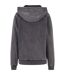 Sweat à capuche vintage femme anthracite Build Your Brand-2