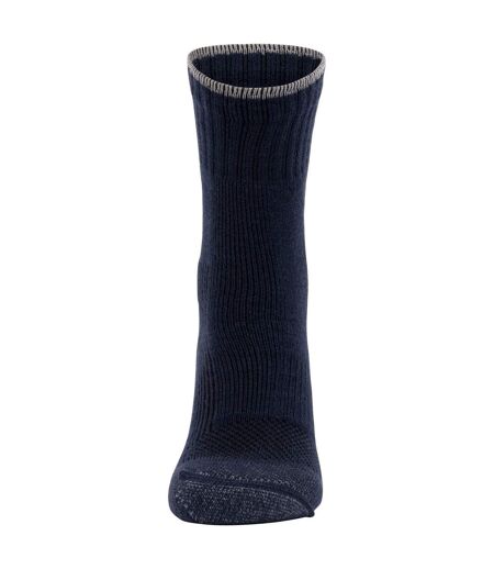 Chaussettes lando adulte bleu marine / noir Trespass