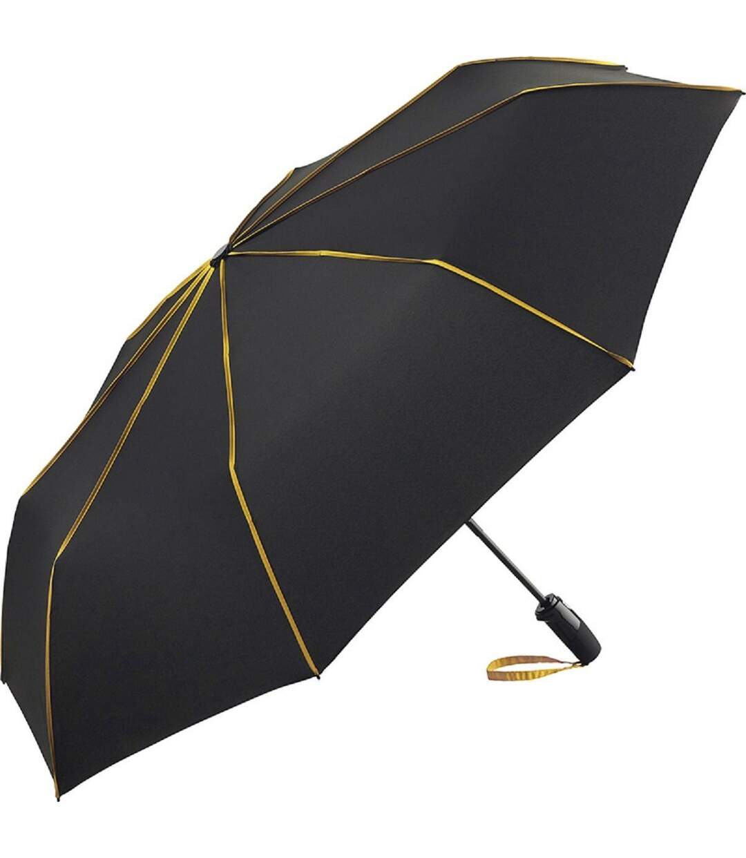 Parapluie de poche FP5639 - noir et jaune-1