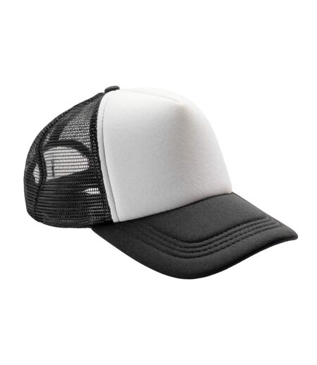 Casquette Trucker Detroit Noir Blanc Result Headwear