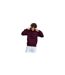 Unisex Adult Iconic Premium Hoodie Burgundy Fruit Of The Loom-1