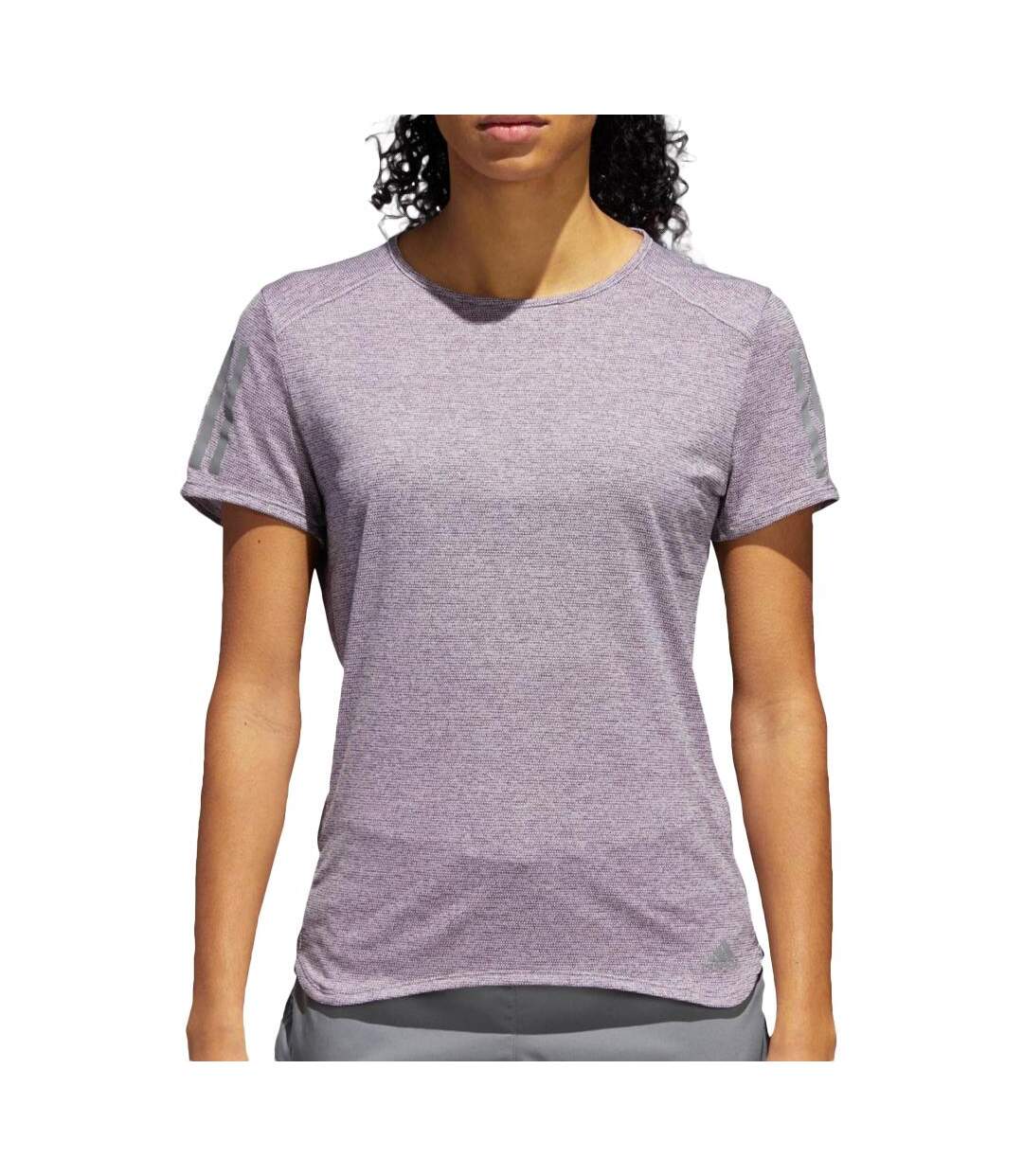 T-shirt Violet Femme Adidas Response - S-1