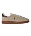 Baskets Motif/style Logo Brodé Homme Blanc Marron Pâle Ralph Lauren-3