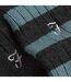 4 Pack Mens Soft Breathable Bamboo Striped Boot Socks-3