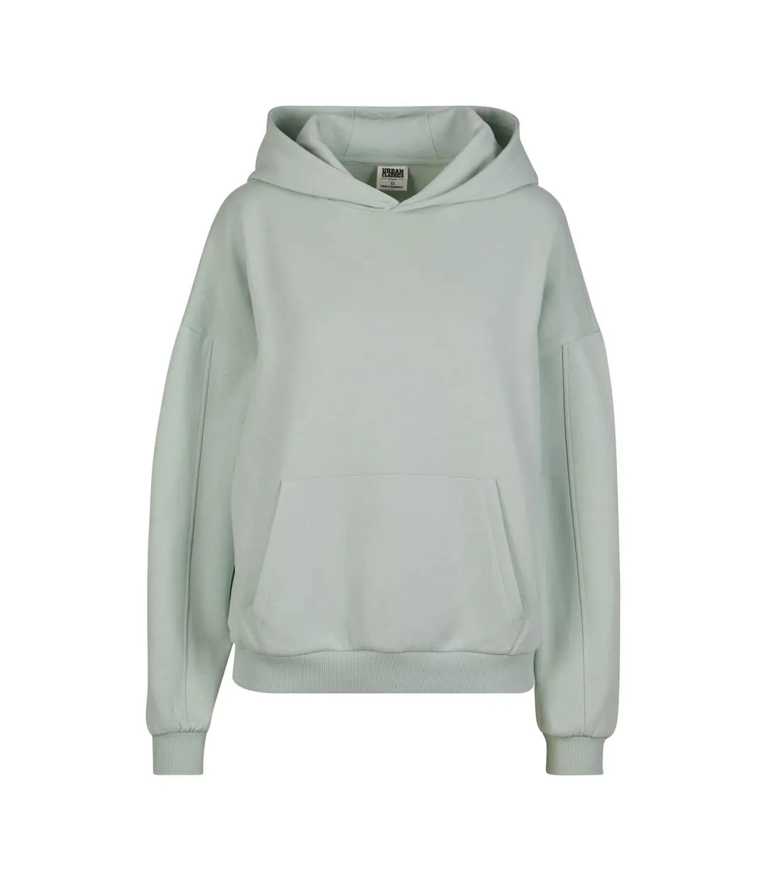 Womens/ladies Oversized Organic Hoodie Frost Mint Urban Classics-2