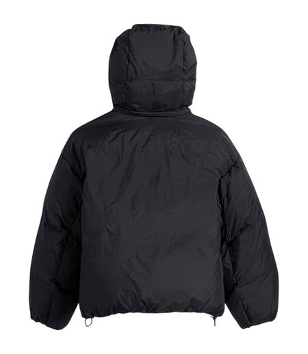 Womens/ladies Hooded Oversized Puffer Jacket Caviar Levis