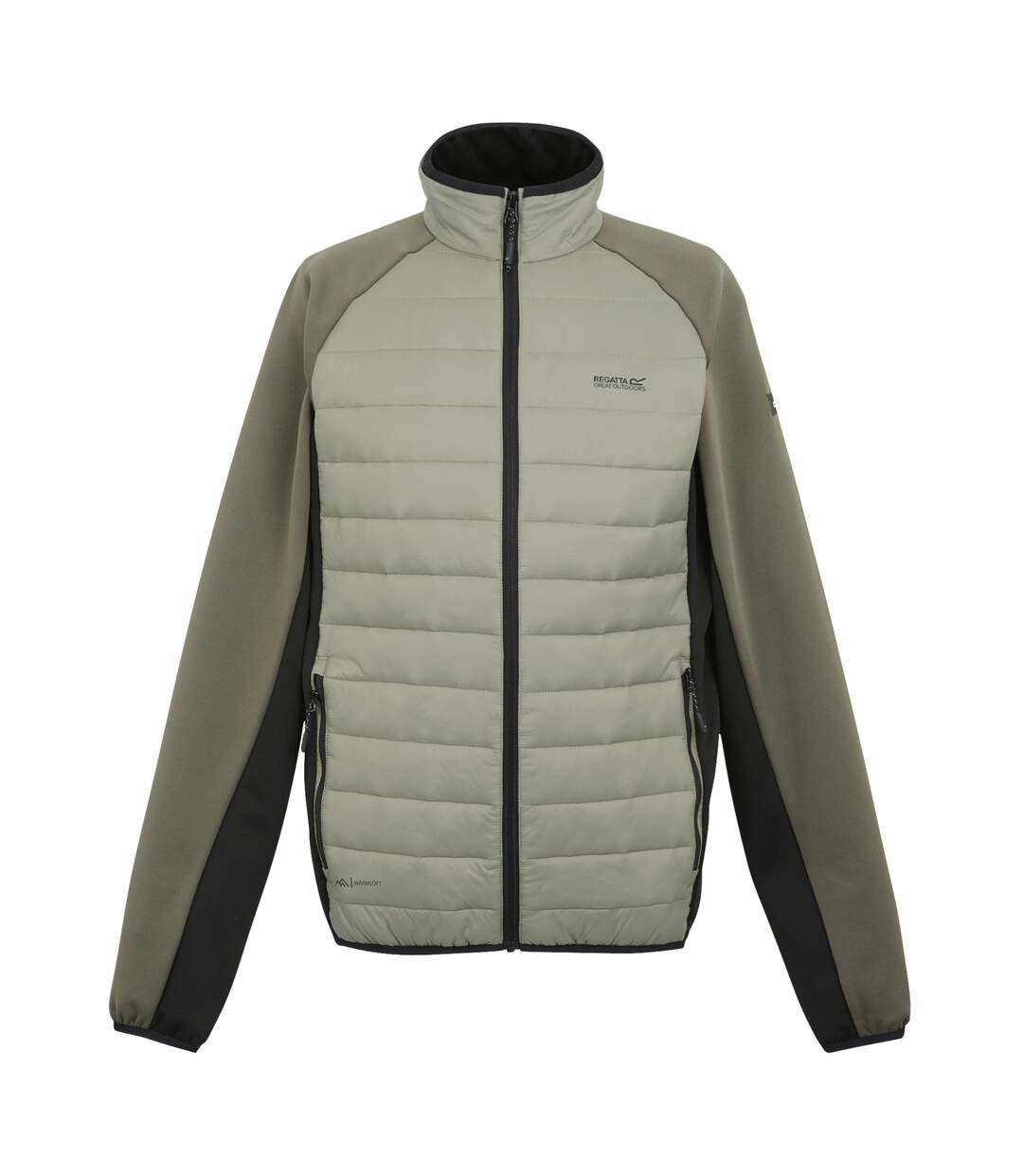 Veste Hybride Clumber Homme Sable Doré Marron Noir Regatta-3
