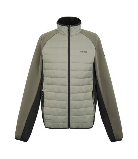 Veste Hybride Clumber Homme Sable Doré Marron Noir Regatta