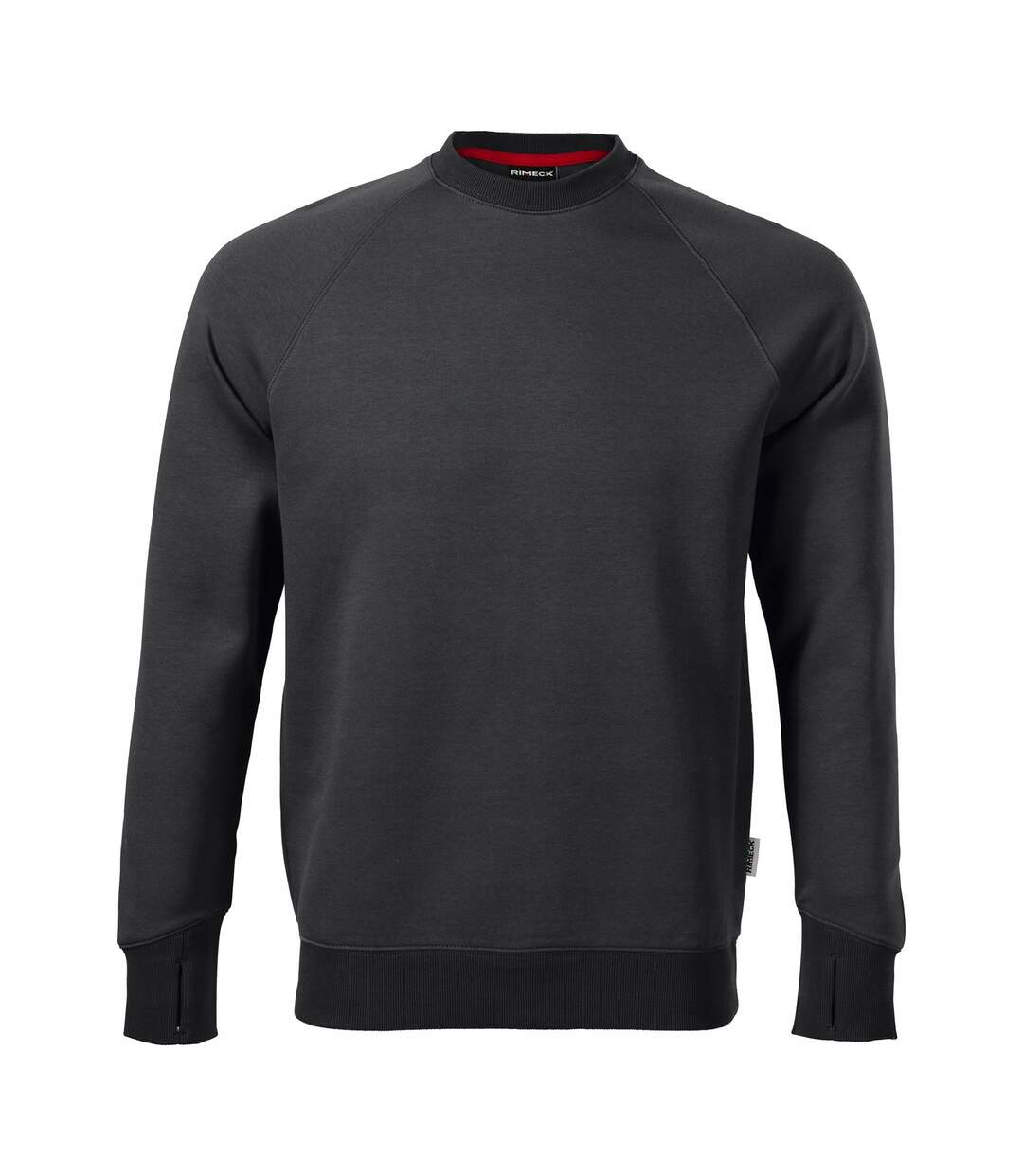 Sweat Manches Raglan Vertex Homme Gris Pâle Rimeck-1