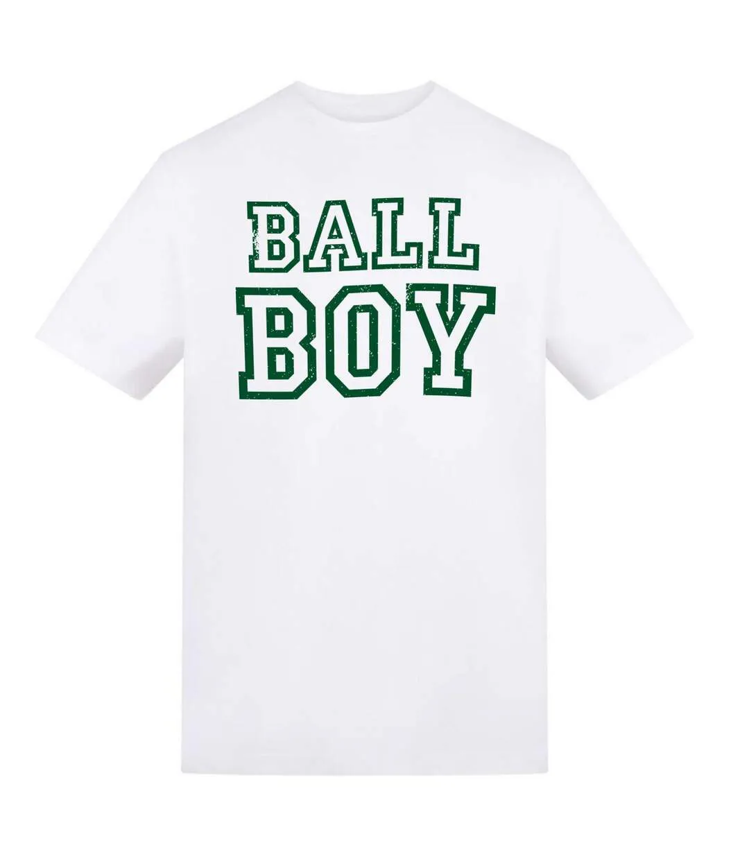 T-shirt Ball Boy Homme Blanc AWD-1