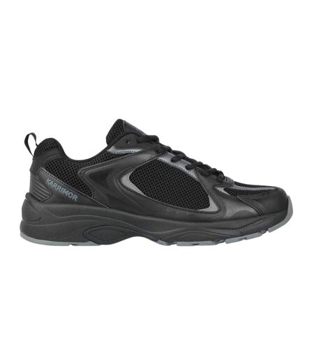 Mens Lace Up Trainers Black Karrimor