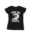 Disney T-shirt en coton Femmes/Ladies Lilo And Stitch You Go Girl (Noir) - UTBI25543-1