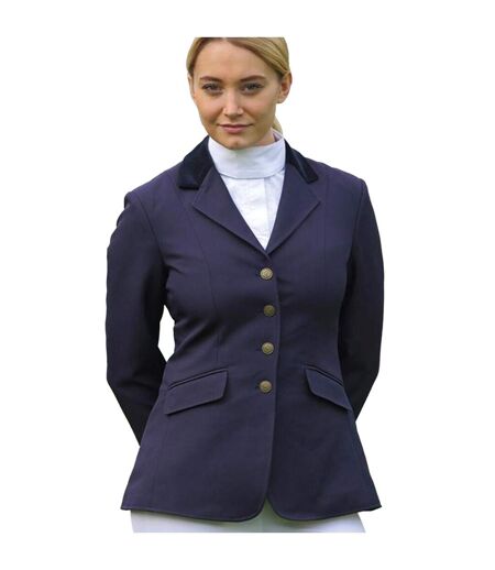 Womens/ladies Aston Competition Jacket Navy Shires