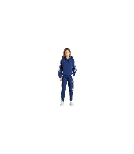 Sweat À Capuche Tiro Femme Bleu Marine Foncé Adidas