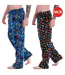 Bas De Pyjama Gamer Homme Bleu Noir Keanu-1